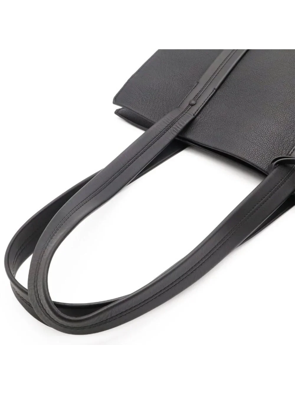 Louis Vuitton LV Aerogram Tote Shoulder Bag Leather Noir Black